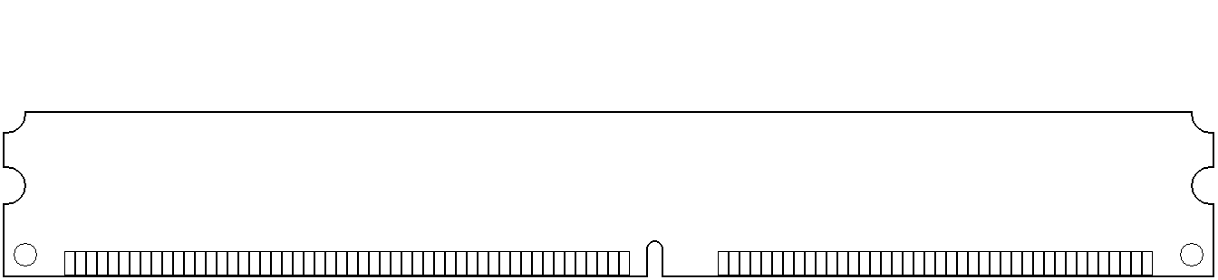 184-contact very-low-profile DIMM